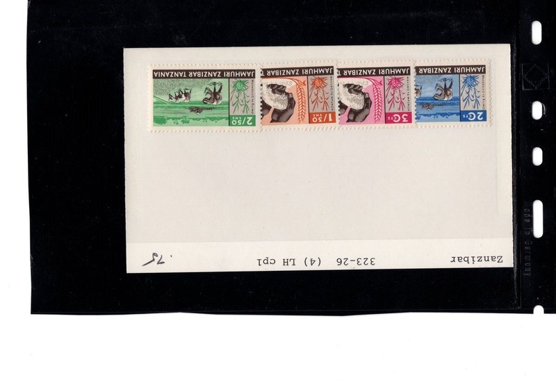 BH GOLDPATH: ZANZIBAR STAMP, CAT VALUE $0.75 BHS_001_183_18