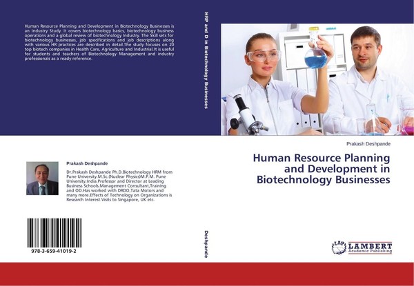 Human Resource Planning And Development In Biotechnology Businesses Prakash Desh-image