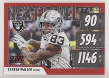 2020 Score Next Level Stats Red Darren Waller #NLS-DW 05dl