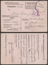 Germany WWII 1942 - POW Postcard Stalag VI B to Belgium - Censor EP13