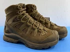 NEW 12 REG MEN'S SALOMON QUEST 4D FORCES 2 BOOTS 409433 COYOTE BROWN