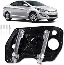 Power Window Regulator Front Left w/o Motor fit Hyundai Elantra 2011-2016 Sedan