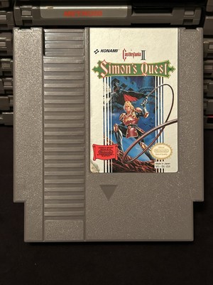 Simon s Quest Original Nintendo Entertainment System Cartridge Konami (Tested)