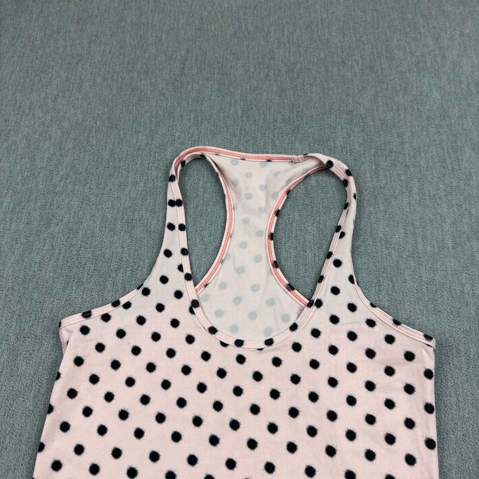 Lululemon Tank Top Womens 6 Pink High Noon Dot Cool Racerback Athletic Yoga - Image 2 of 4