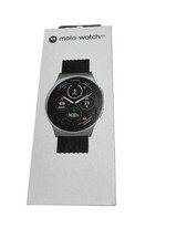 Brand New Motorola Moto Watch 120 AMOLED - iOS Android- Silver