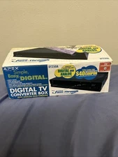 New in Box Opened Apex Digital TV Converter Box DT250A