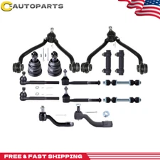 For 1993-2000 GMC Chevrolet C2500 C3500 Front Upper Control Arm Tie Rod Sway Bar