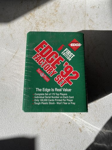 1992 Collector's Edge NFL Football Sealed Factory Set First Edition