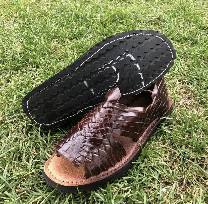 Mens Mexican HUARACHE Sandals Huaraches Mexicanos Pachuco Arana Hecho en  Mexico
