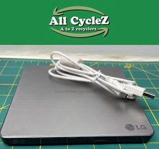 LG Slim Portable DVD Writer Player GP60N50 working Condition
