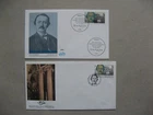 GERMANY BRD/GREECE, 2x cover FDC 1990, joint issue, archaeology lions gate