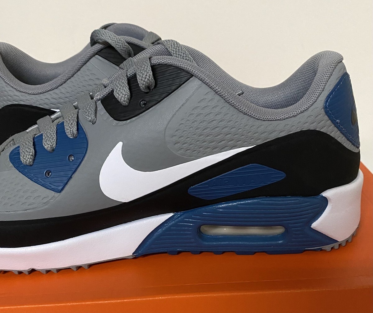 Nike Air Max 90 G Mens Sz 11 Particle Grey White Marina Golf 