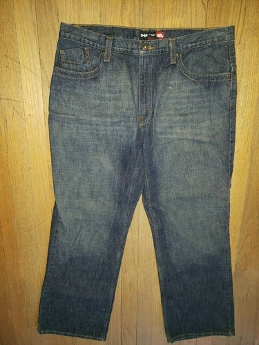Men Dark Jeans HAWK 36x30 Slightly Used 