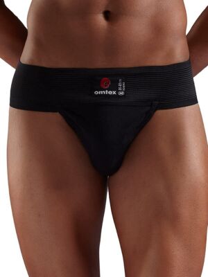 Omtex Tokyo Cotton Gym Supporter Back Covered for Men Black Color Pack of 1
