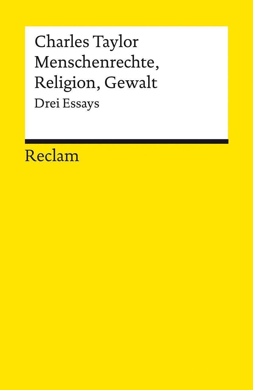 Thumbnail - Charles Taylor | Menschenrechte, Religion, Gewalt | Taschenbuch |