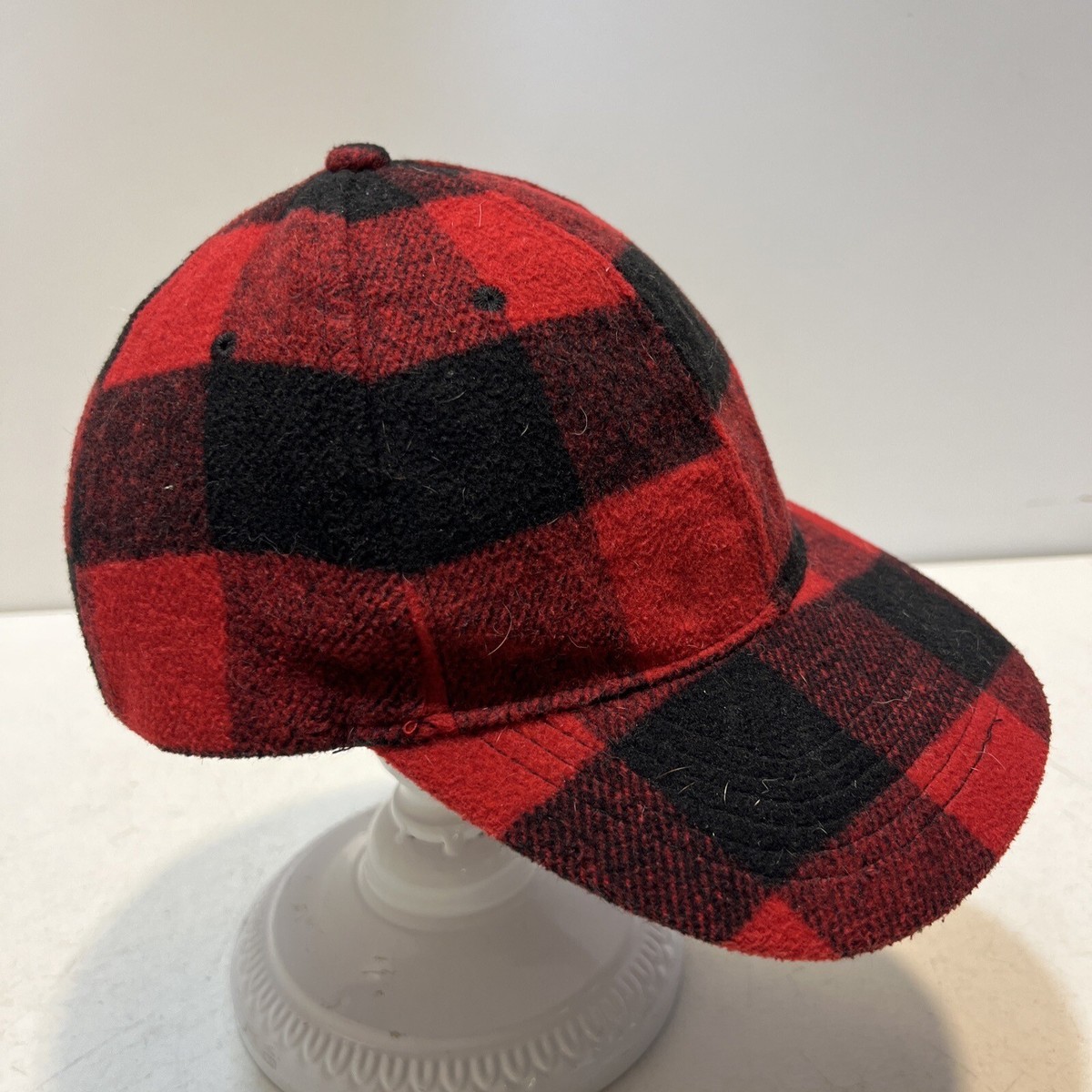 Buffalo Plaid Hunter Hat Elmer Fudd Ball Cap Adjustable  display picture 2