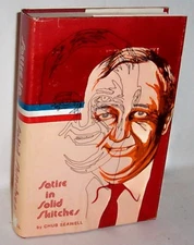 Satire in Solid Skitches by Chub Seawell North Carolina hc 1974 Southern Humor