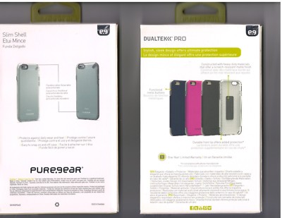 Pure Gear Apple iPhone 6 Plus 6S Plus 1pc Flexible Glossy Slim Shell Case