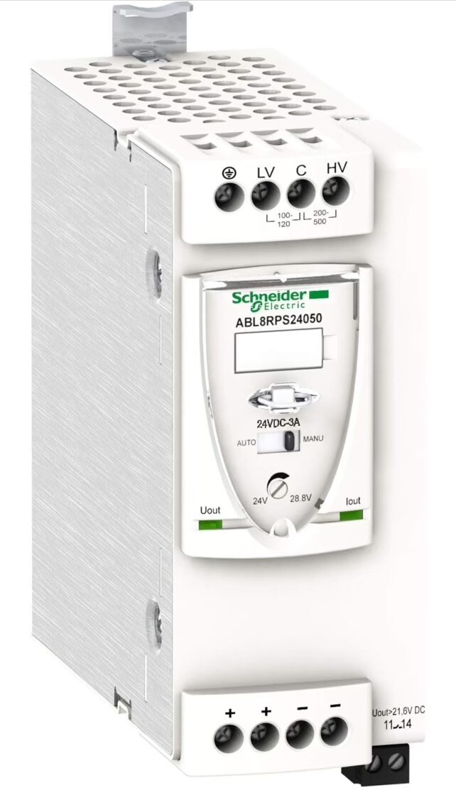 Alimentation à découpage pour armoire électrique 24Vcc 5A ABL8RPS2405