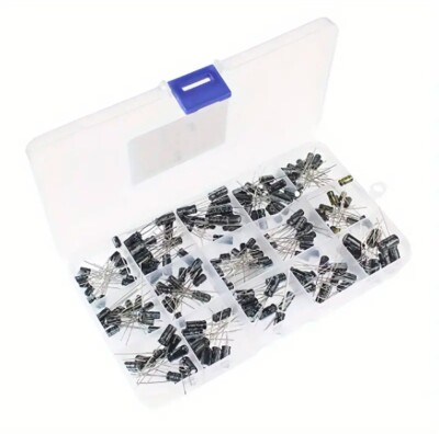 200 PCS Electrolytic Capacitor Assortment Kit, 15 Types, Free US Shipping