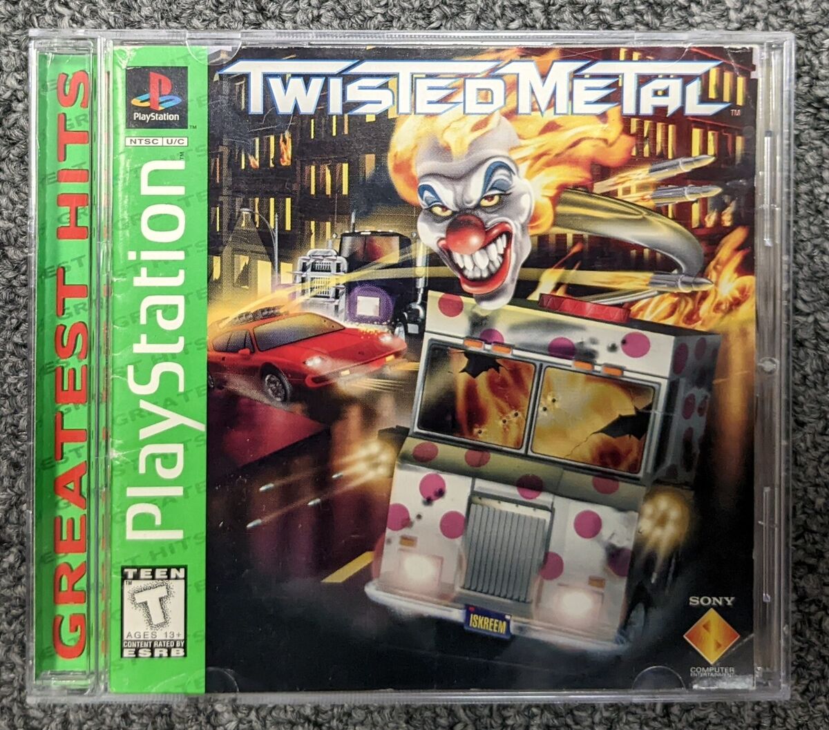 Twisted Metal 4 For PlayStation 1 PS1