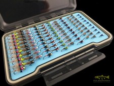 Premuim Box 106 Euro Jig Nymphs size 10-12-14-16-18  Hooks Tungsten Heads