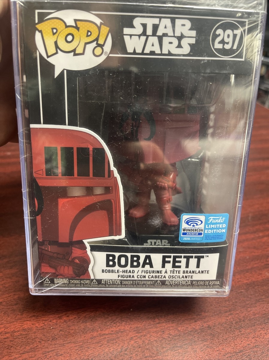 Funko Pop! Star Wars Boba Fett #297 2020 WonderCon Exclusive