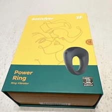 Satisfyer Standard Rings Plug Set Plus V*bration - Blue