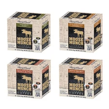 Moose Munch Northwest/ChocCaramel/ChocPeanutButter/MapleWalnut 4/18 ct boxes 