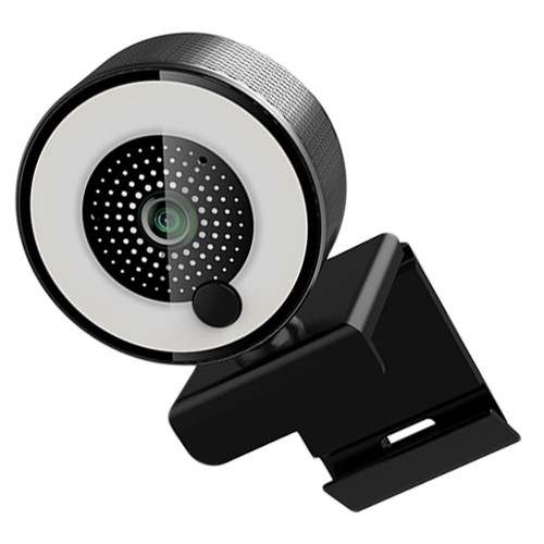 5MP Webkamera 2K Rotatable Live -Streaming USB 3.0 -Webcam mit Mikrofonfülllicht - Bild 10 von 12