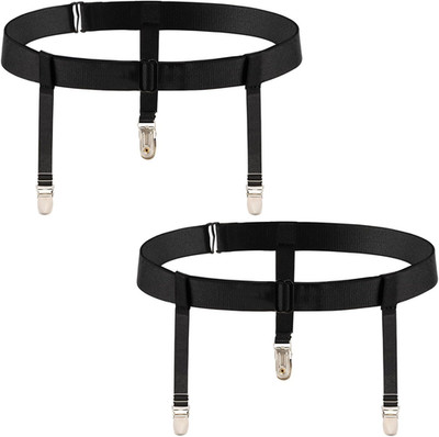 Women'S plus Size Thigh Garter Belts, Adjustable High Elastic Garter Belt and St