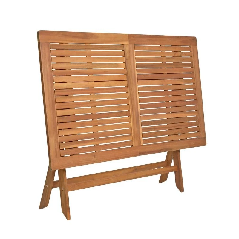 Gartenmöbel Sitzgruppe Gartentisch Eckig 4/6 Stühle mit/ohne Armlehnen klappbar - Bild 3 von 4