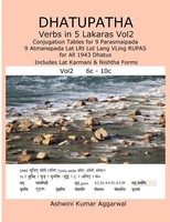 Ashwini Kumar Aggarwal | Dhatupatha Verbs In 5 Lakaras Vol2 | Taschenbuch (2018)