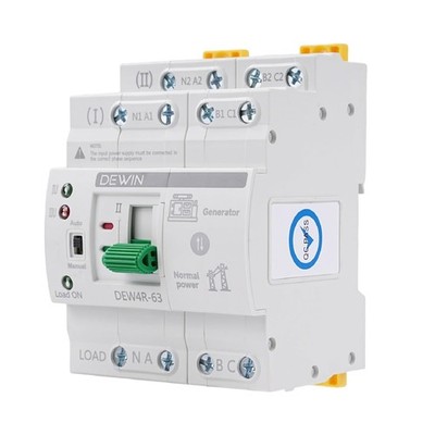 Automatischer Transferschalter ATS Dual Power 4P 63A 400V