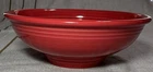 Fiestaware Pedestal Bowl Scarlet Red-64 oz - 9 1/2” x 3 3/8" Fiesta Post 86