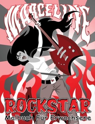 Titel: Rockstar Malbuch: Rocknroll-Motive für Erwachsene zur