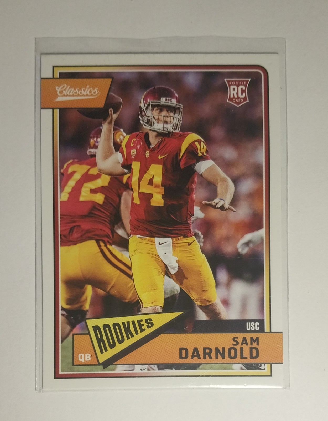 2018 Panini Classics - Rookies Sam Darnold #206 (RC)