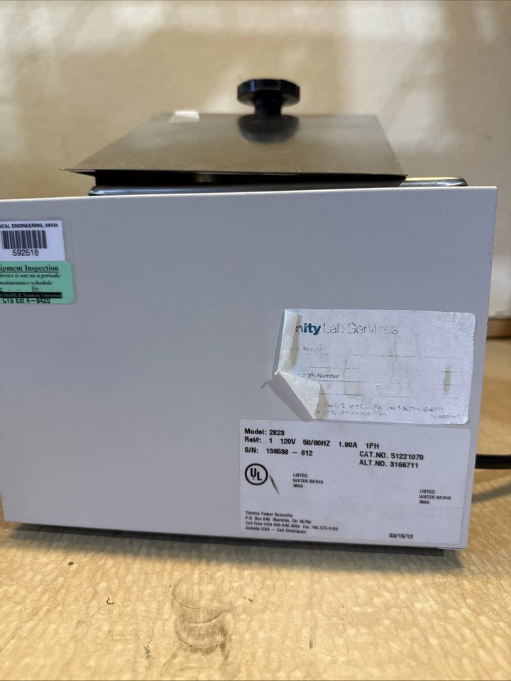 Termo Scientific Precision 2823 180 Series Baño de Agua Termo Fisher Scientific Foto 4 de 4