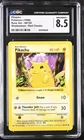 CGC 8.5 NM/MINT+ Pikachu 58/102 Shadowless Red Cheeks Base Set Pokemon Card