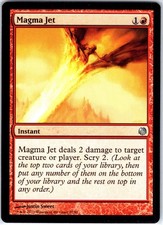Magma Jet 22 U Duel Decks: Heroes vs. Monsters Magic the Gathering MTG LP