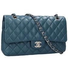 Chanel 25 Matelasse25 Lambskin W Flap Chain Shoulder Bag 622062SB01bb334 r0_0302