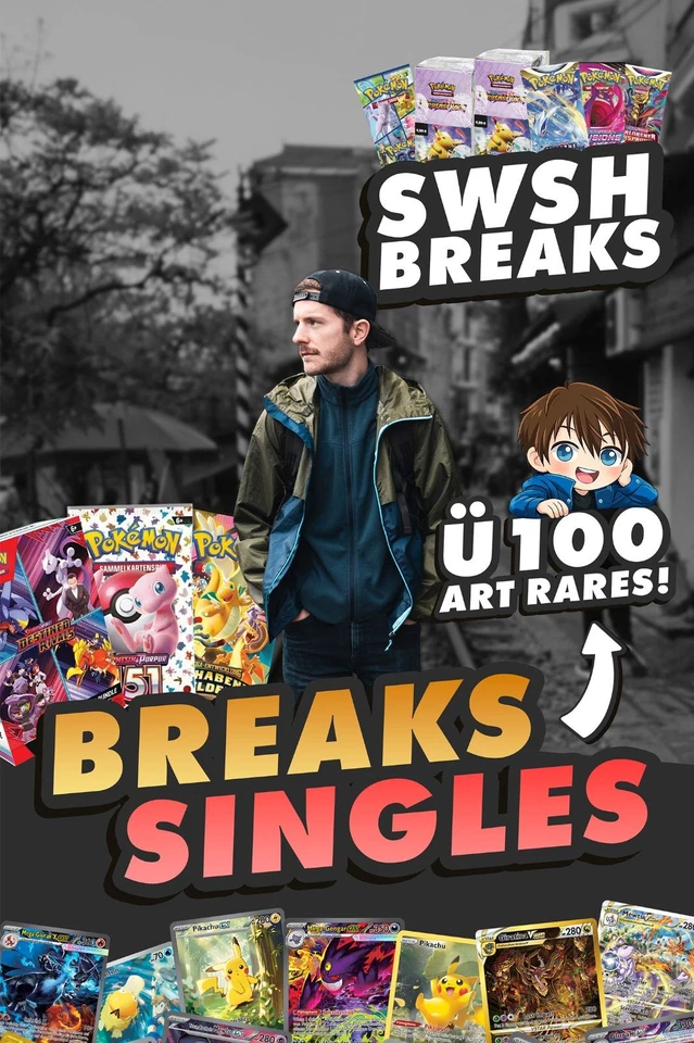 POKEMON BREAKS & SINGLES 🔥 151 SWSH ERHABENE HELDEN UVM! CUKYCARDS