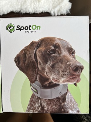 SpotOn Longer Battery Life, GPS Dog Fence, App Based Wireless Dog Fence Colla...