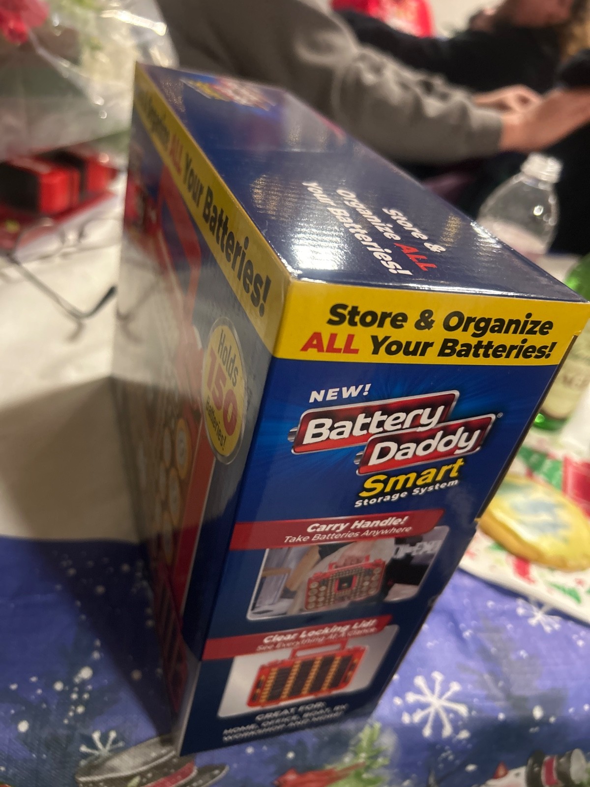 Battery Daddy Storage System Caddy Organizer with Case and Tester 150 Batteries