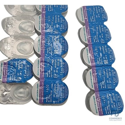 Bausch + Lomb SofLens Daily Disposable Tageslinsen. 4× fehlen.