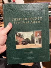 William C BALDWIN / Chester County Post Card Album 1900-1930**Signed**