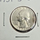1951-D WASHINGTON QUARTER SUPERIOR BU COIN!!