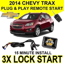 Js Alarms PLUG & PLAY DIY REMOTE START  For 2014 CHEVROLET TRAX CHEVY DIY GM7