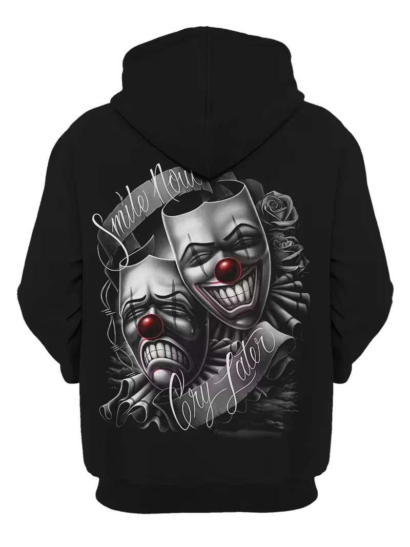 Men's Colorful Sweatshirts Hoodie long sleeve oversized BIG size 5XL