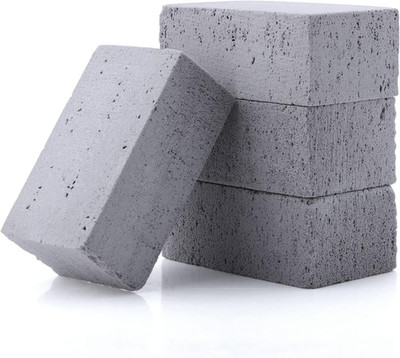 Hasteel Grill Cleaning Brick, Griddle Pumice Stone for Removing Stains Kit of 4,